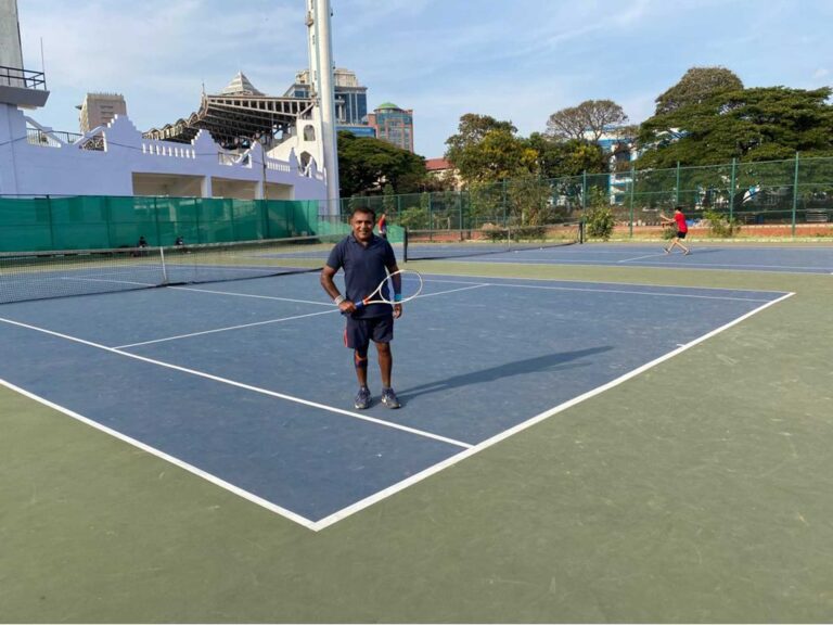 Crossed swords with the best at Senior Tennis Players AssocIation of Karnataka (STEPAK) at KSLTA & Kanteevara tennis courts